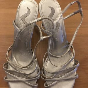 Nina Silver Shoes